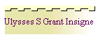 Ulysses S Grant Insigne