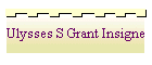 Ulysses S Grant Insigne